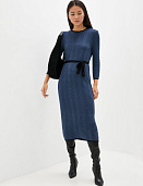 Платье женское М0260 черный-синий