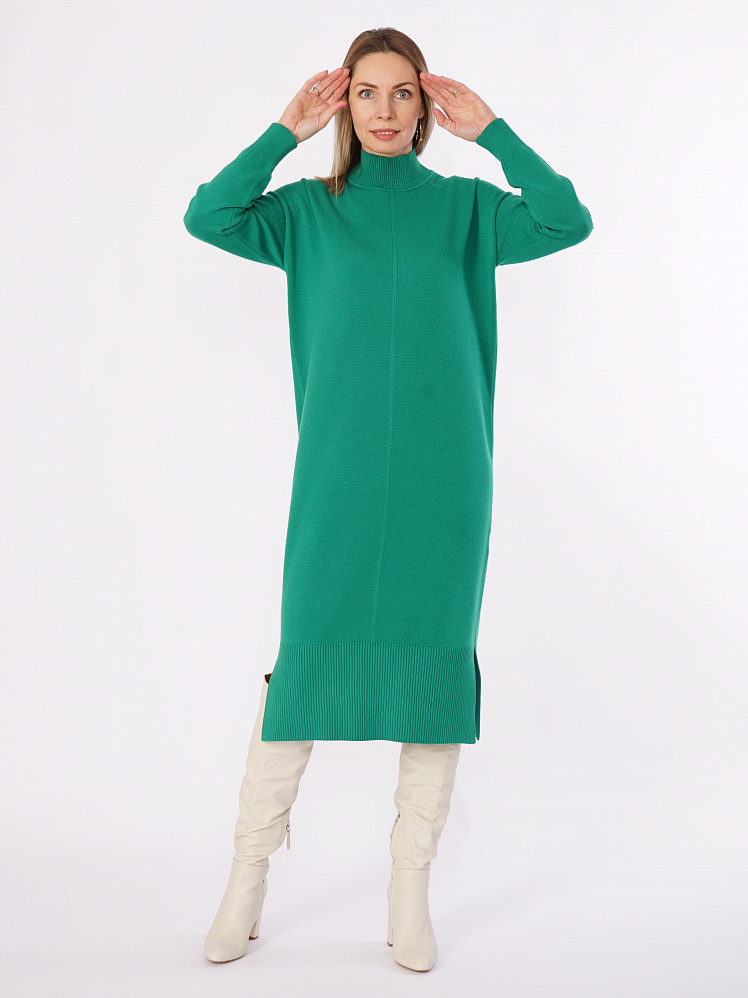 Платье женское М0258 ярко-зеленый