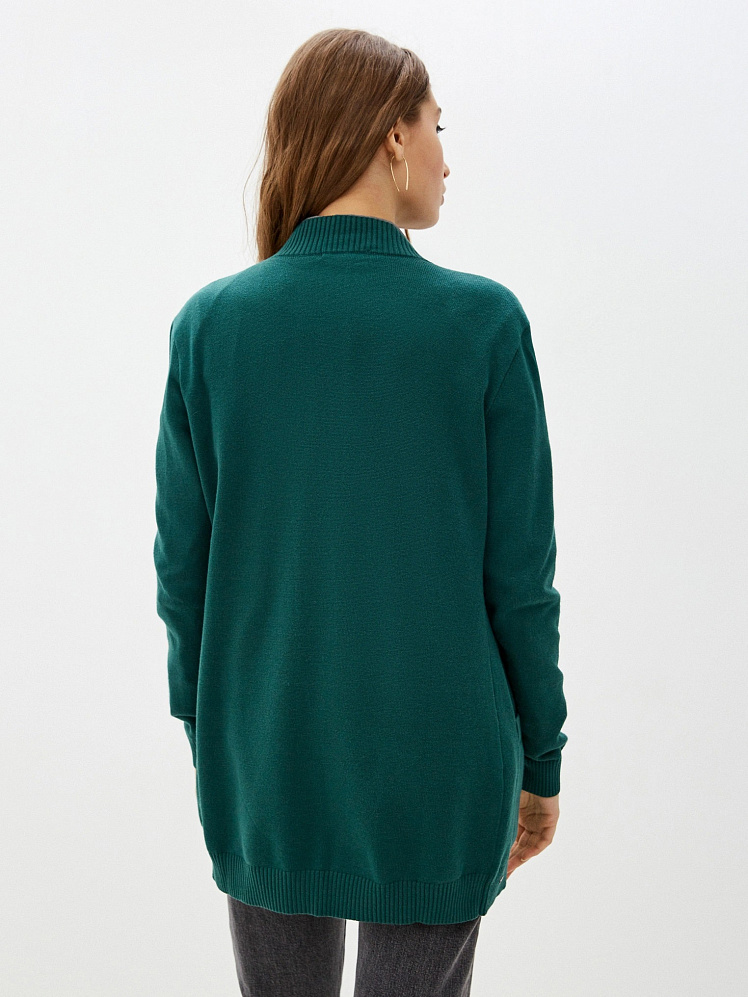 Кардиган женский М0143 зеленый опал