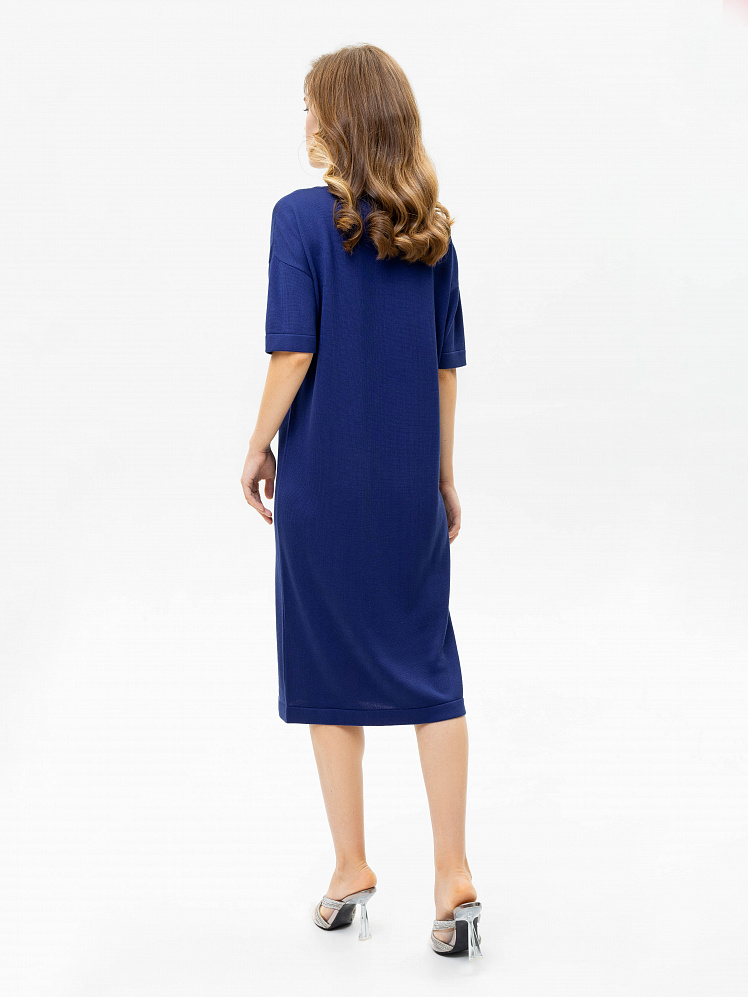 Платье женское М0462 синий