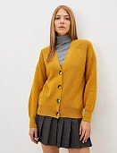 Кардиган женский М0190 горчица