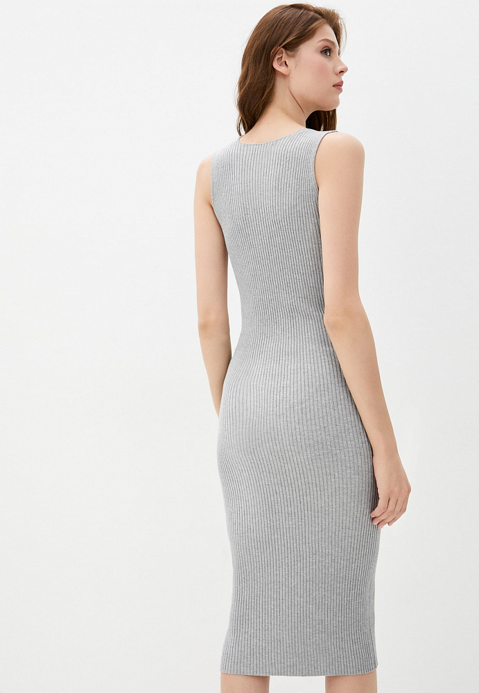 Платье женское М0218 серый